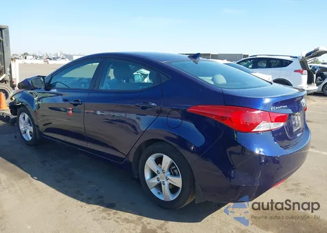 2013 Hyundai Elantra Gls z USA, uszkodzony, nr VIN 5NPDH4AE2DH400579